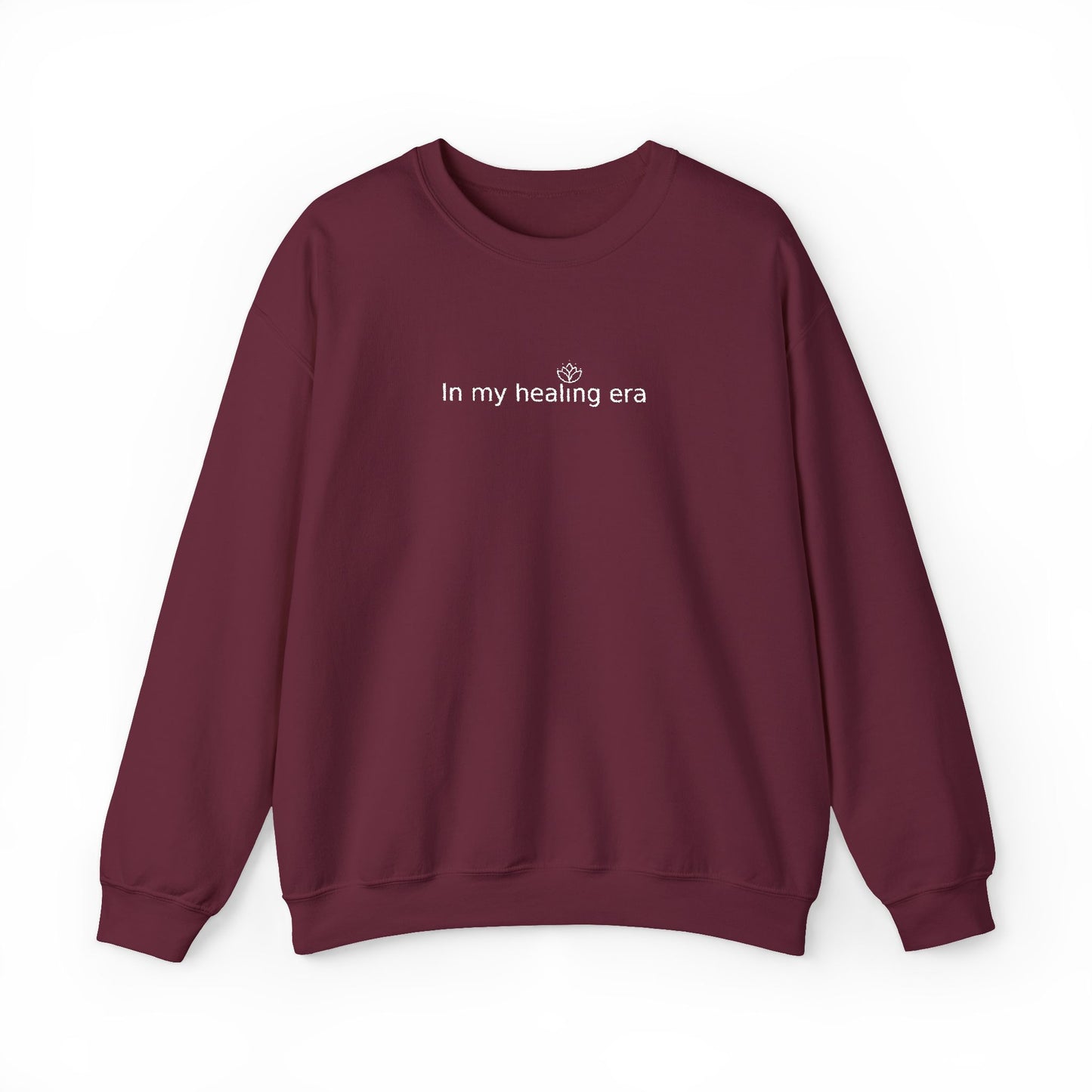 In My Healing Era – Mental Health Crewneck Sweatshirt (Embroidery)