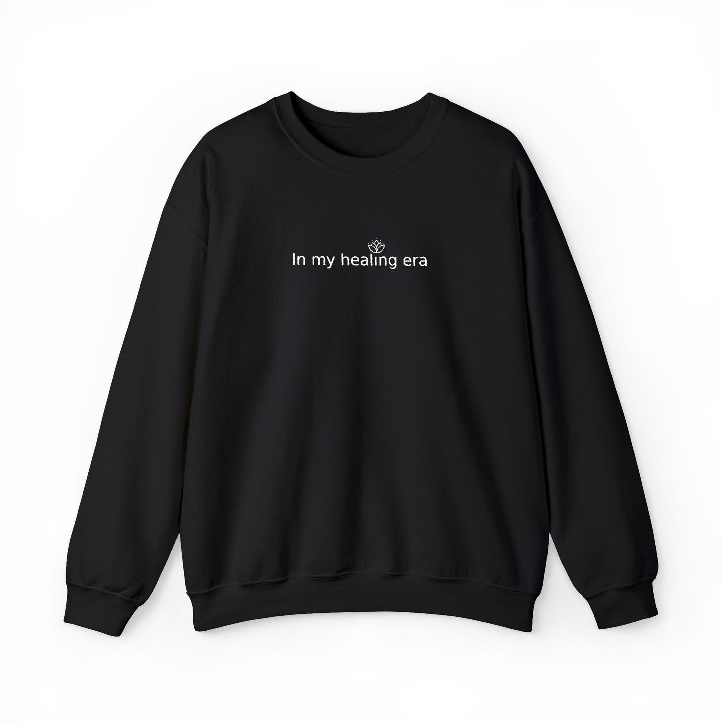 In My Healing Era – Mental Health Crewneck Sweatshirt (Embroidery)