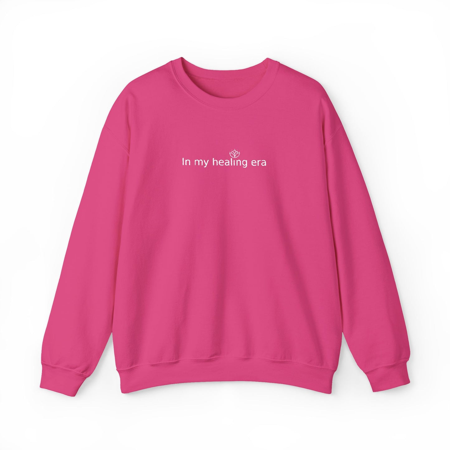 In My Healing Era – Mental Health Crewneck Sweatshirt (Embroidery)