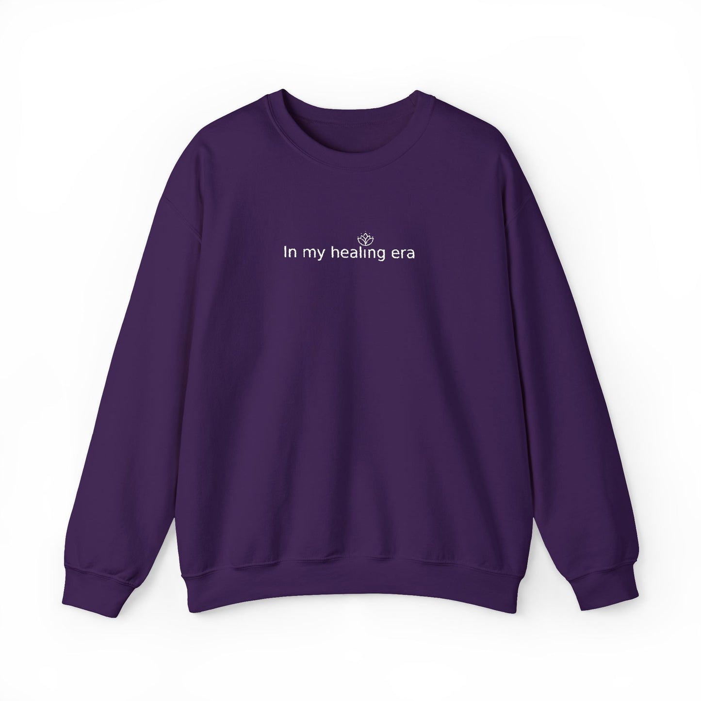 In My Healing Era – Mental Health Crewneck Sweatshirt (Embroidery)